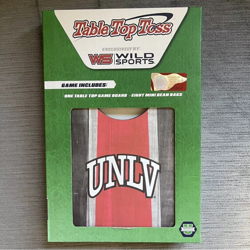 UNLV Table Top Cornhole Bean Bag Game University Of Nevada Las Vegas Red  NEW
